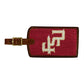 Florida State University Needlepoint Luggage Tag - Beau Outfitters