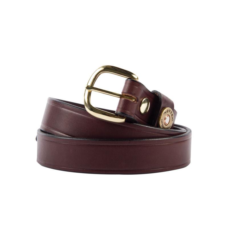 Cannon's Point Leather Single-Shot Shell Belt