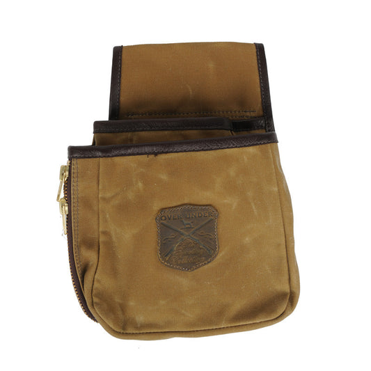 Waxed Canvas Shell Pouch - Large