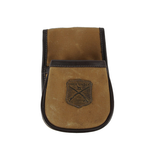 Waxed Canvas Shell Pouch - Small
