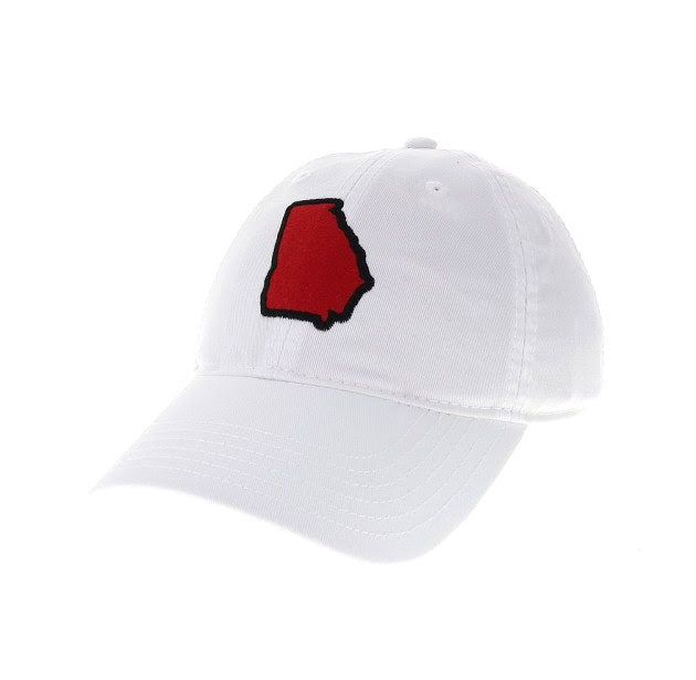Georgia State Hat (UGA) White