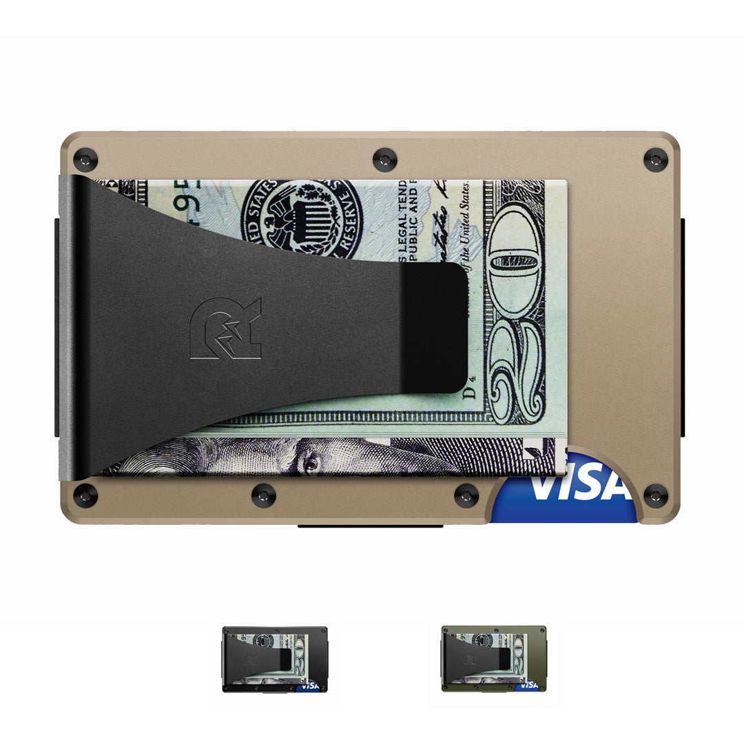 The Ridge Wallet  (Aluminum) Money Clip - Beau Outfitters