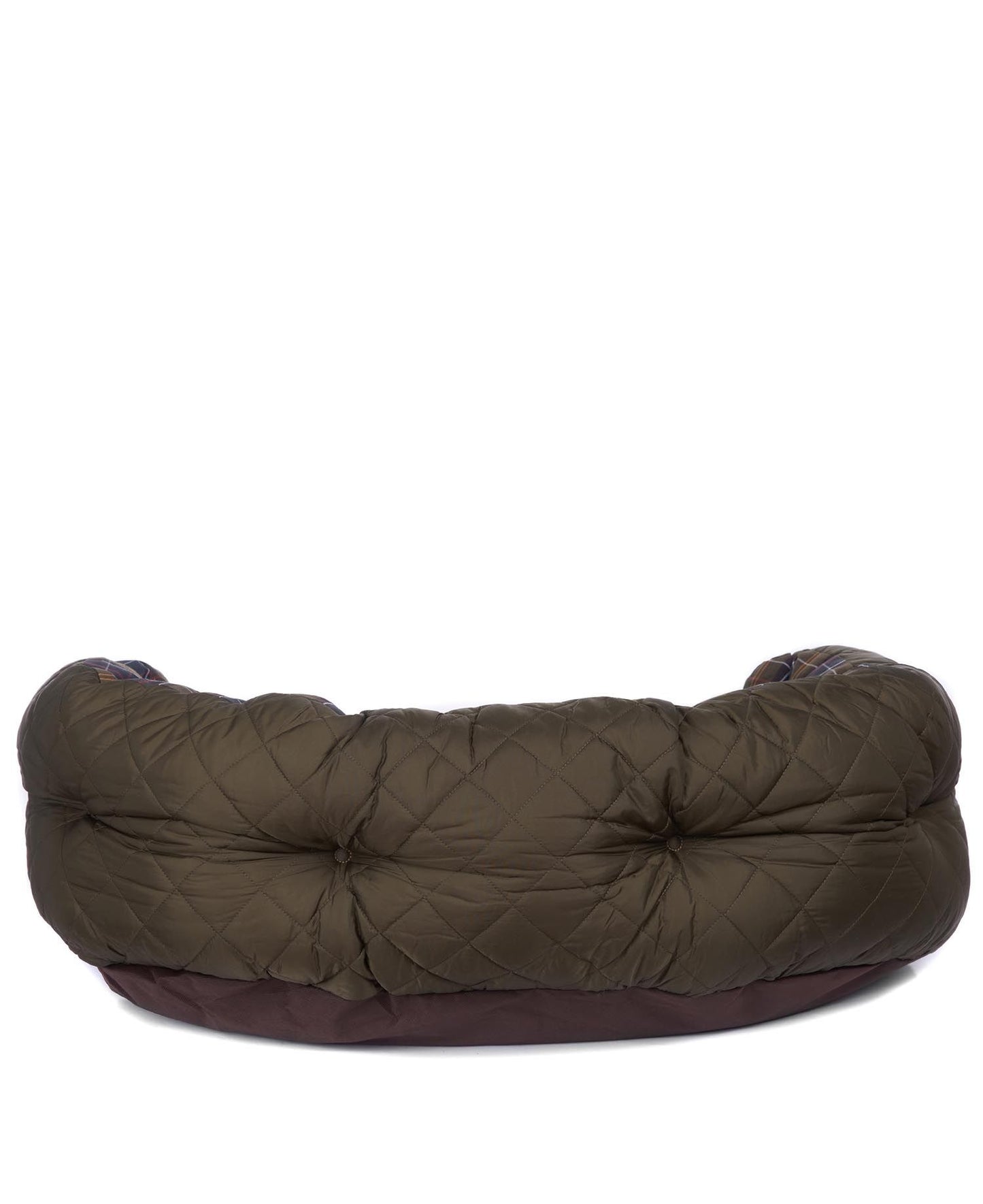 Quilted Dog Bed 35" Olive