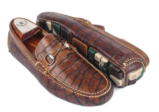Monte Carlo Bit Gator Grain Loafer - Beau Outfitters