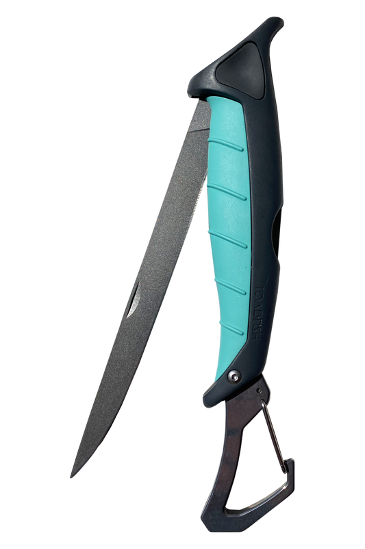 Folding Filet Knife w/ Carabiner