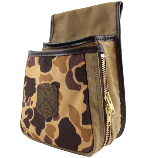 Old School Camo Shell Pouch - Large