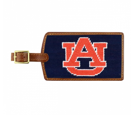 Auburn University (Navy) Needlepoint Luggage Tag
