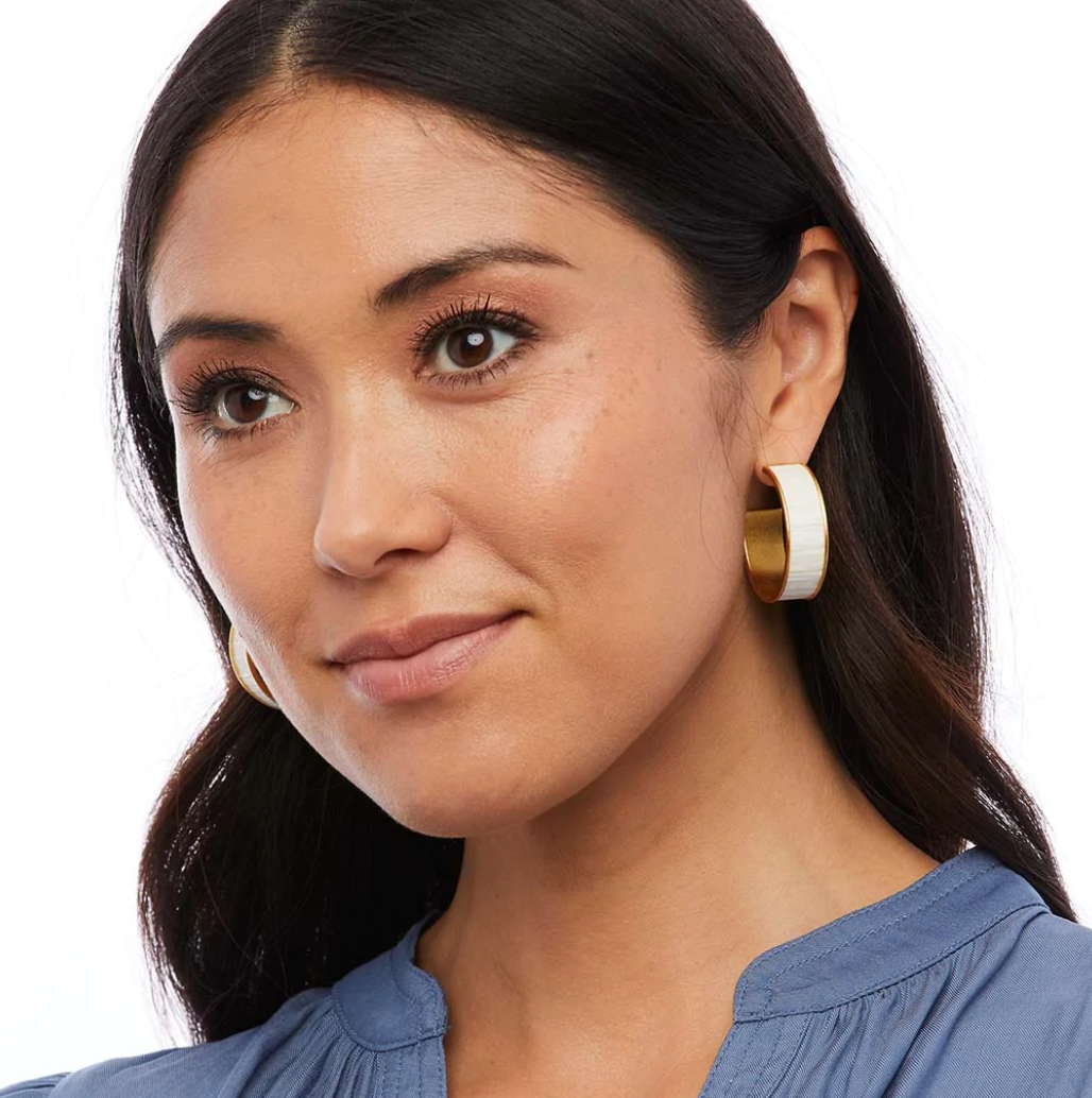 Wit Hoop Earrings - Beau Outfitters