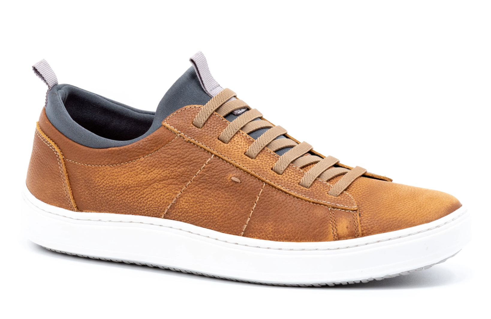 Cameron Pebble Grain Sneaker Old Saddle - Beau Outfitters