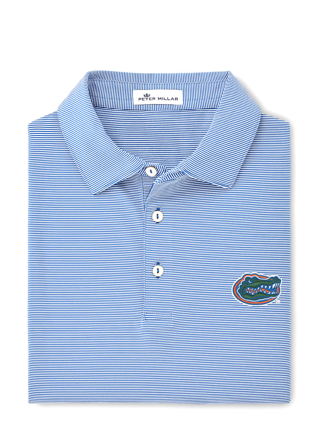 UF Jubilee Perf Jersey Polo Blue - Beau Outfitters