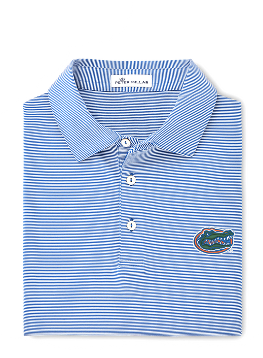 UF Jubilee Perf Jersey Polo Blue