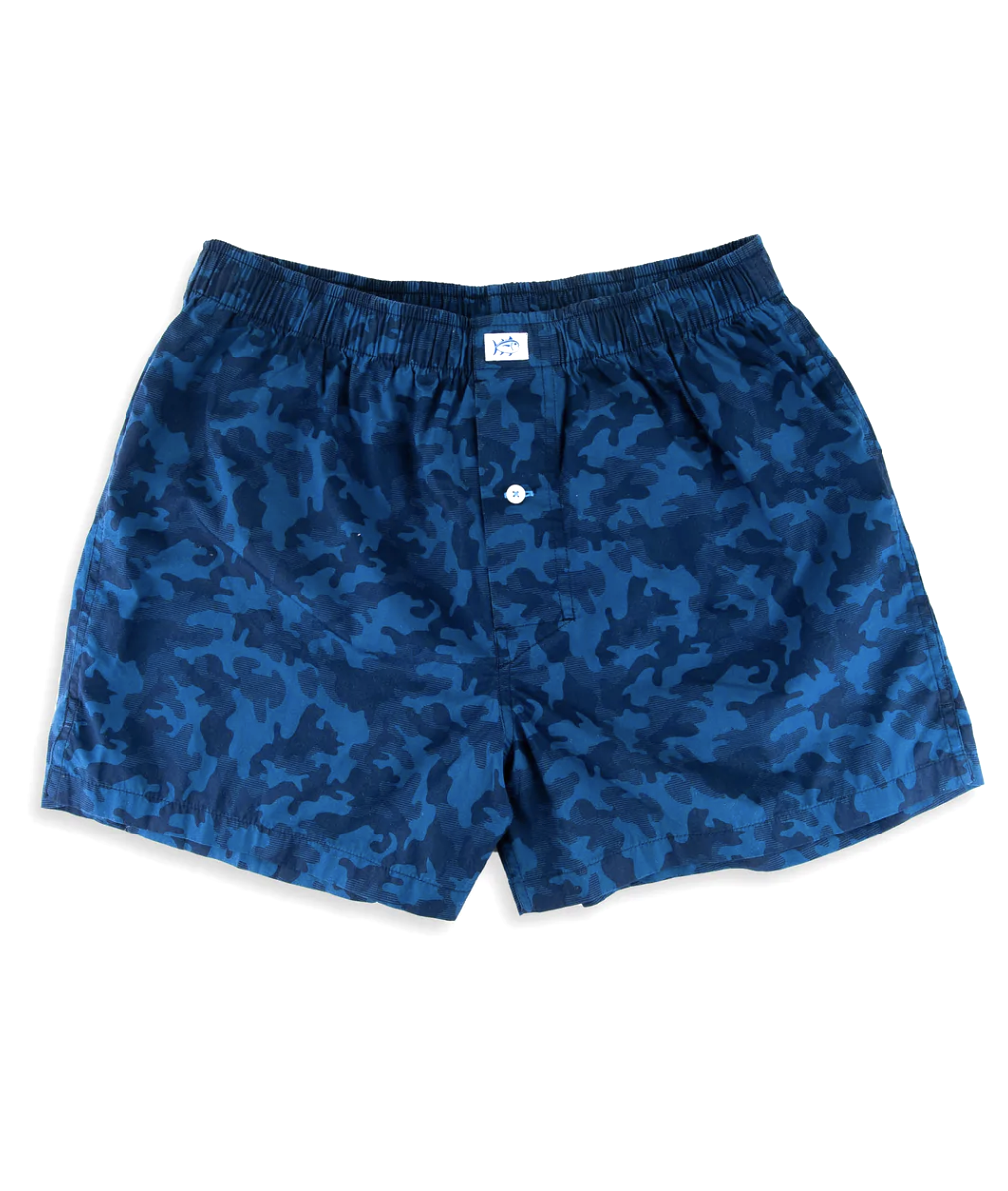 I See You Over Deer Boxer True Navy - Beau Outfitters