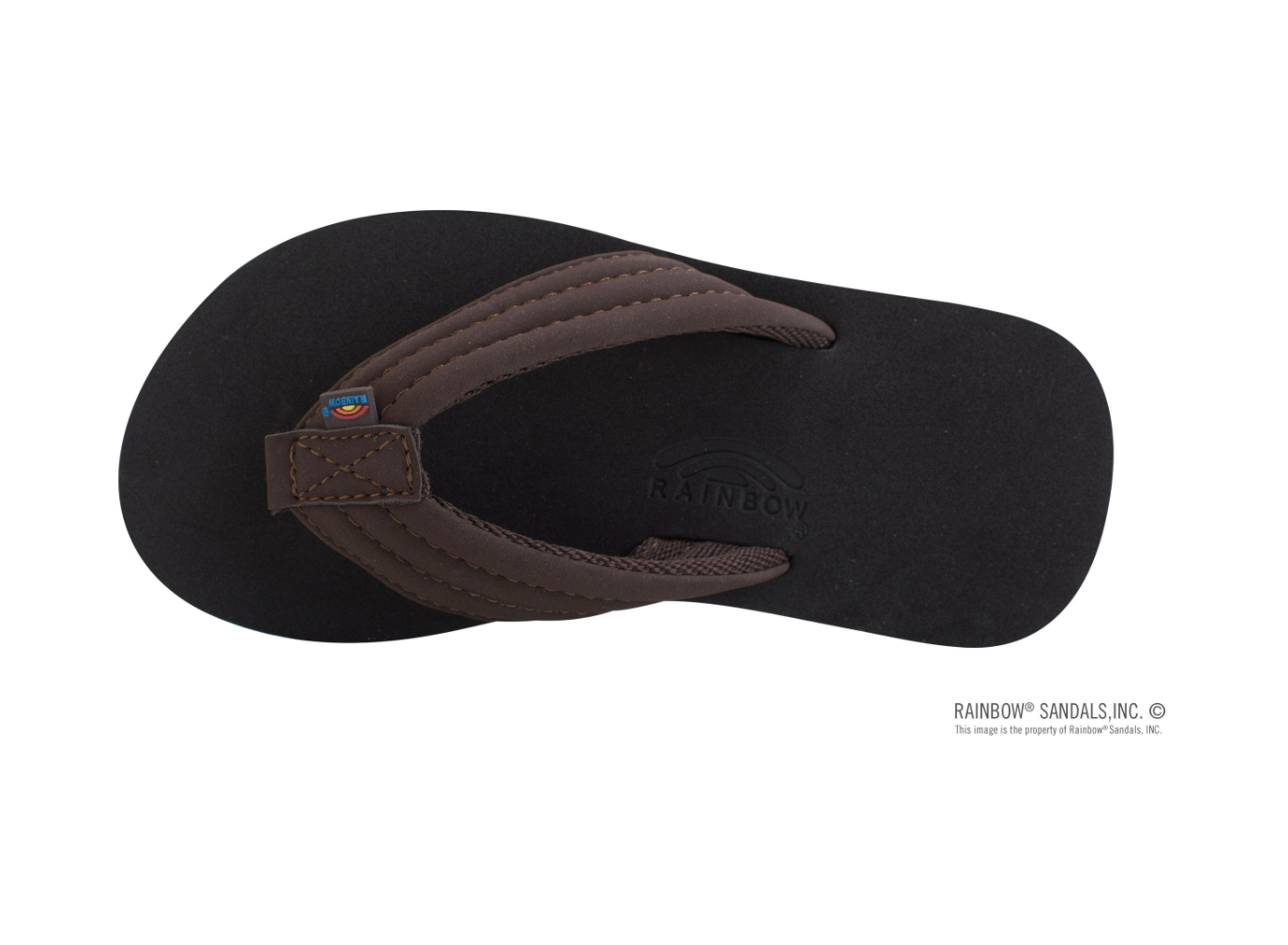 Youth Grombows Rubber Sandal Brown/Black - Beau Outfitters