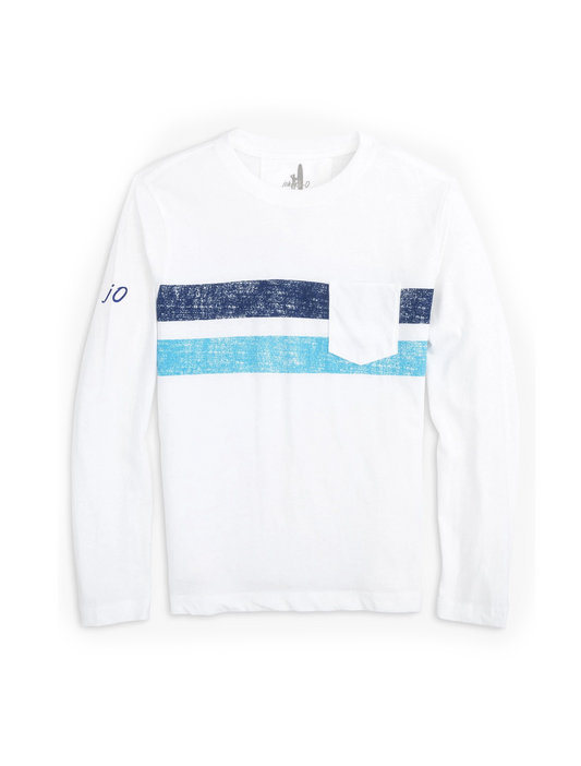 Youth Peppen LS T-Shirt White