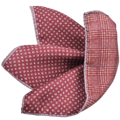 Silk Reversible Pocket Square - Beau Outfitters