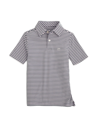 Youth Ryder Marin Strp Perf Polo - Beau Outfitters