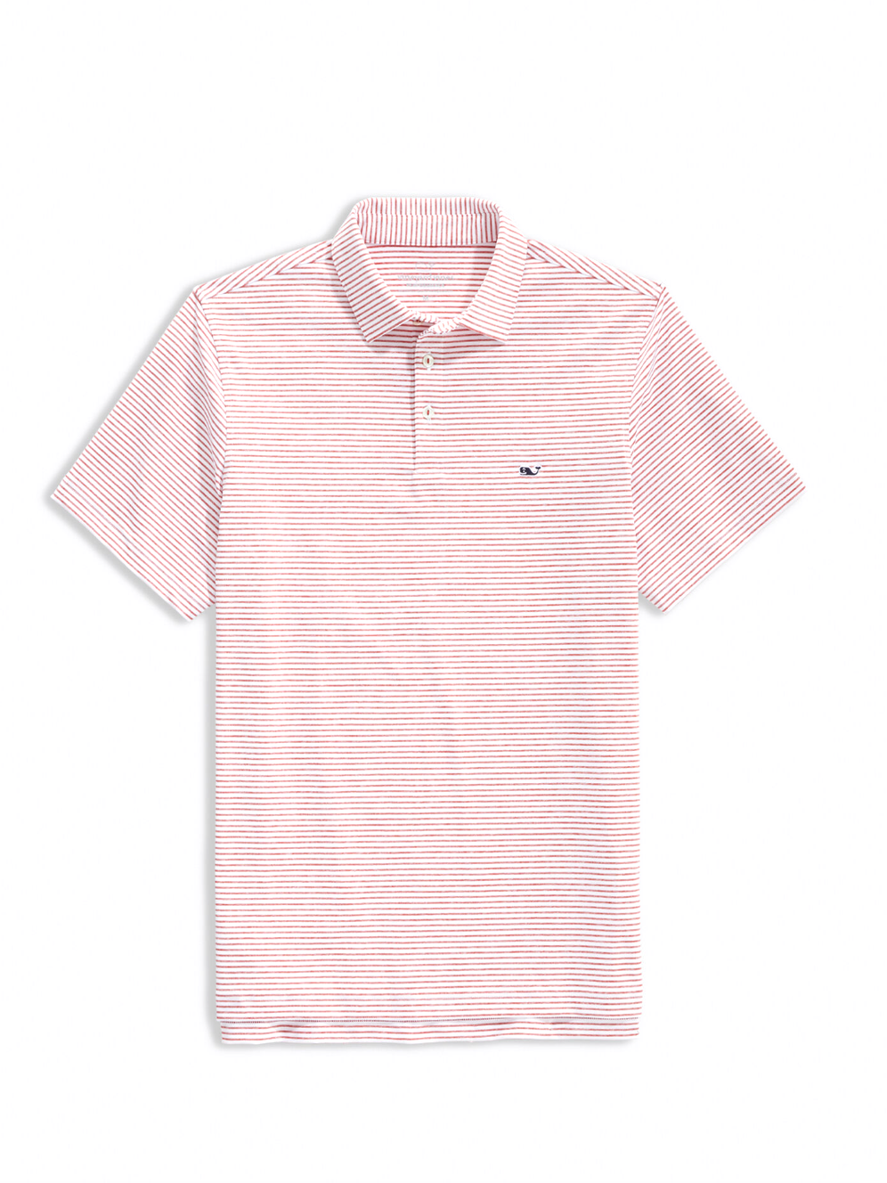 Bradley Strp Sankaty Polo Resort Red - Beau Outfitters