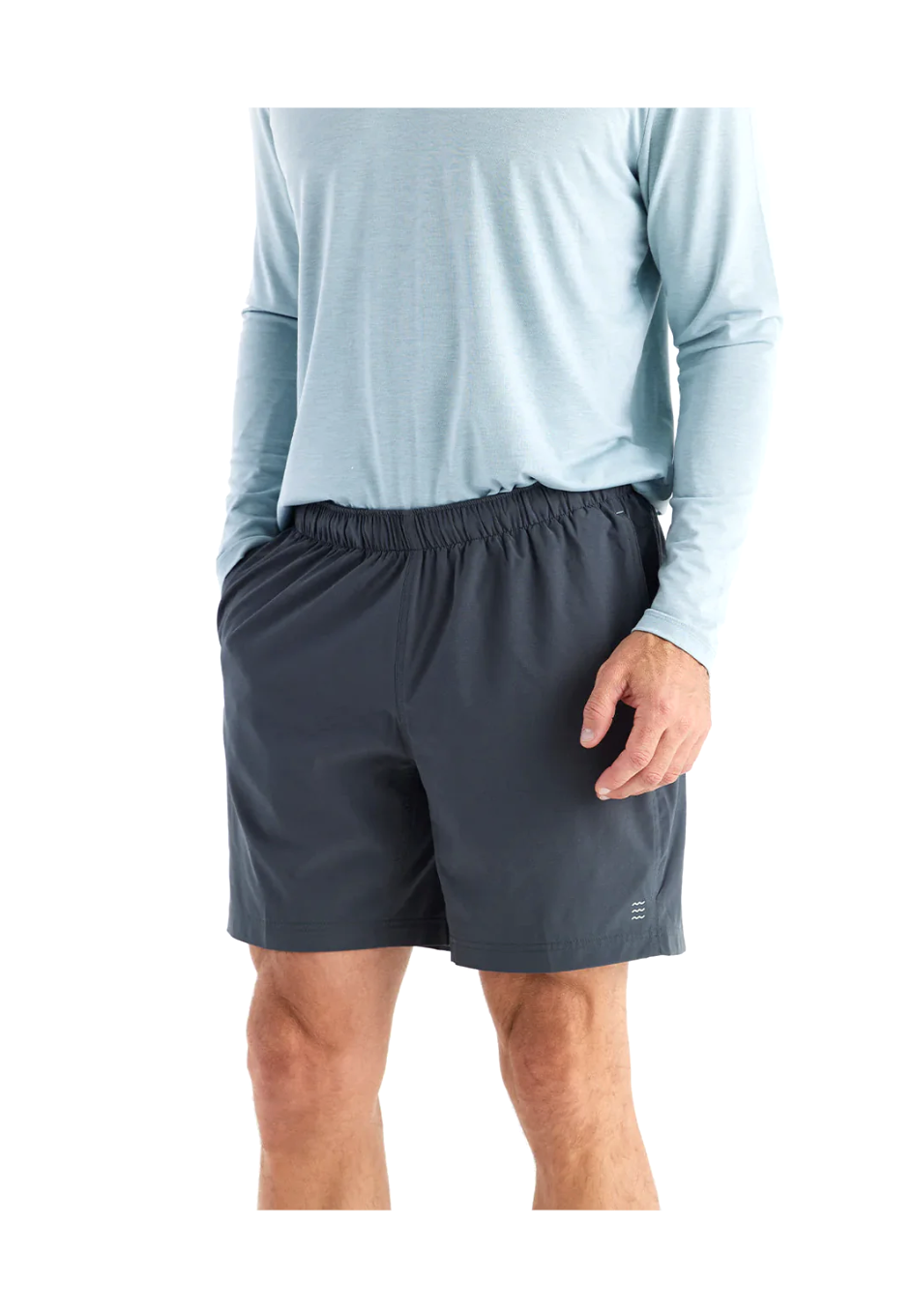 7" Lined Breeze Short Storm Cloud - Beau Outfitters