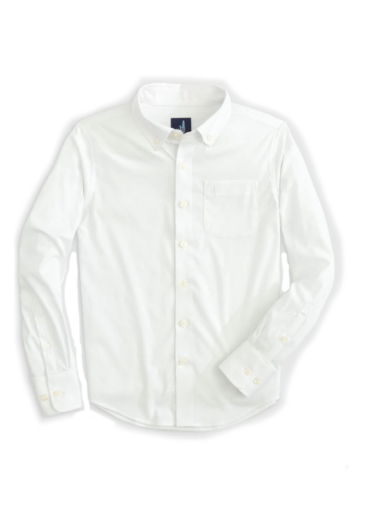 Youth Tradd Sport Shirt White