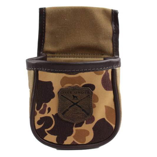 Old School Camo Shell Pouch - Small