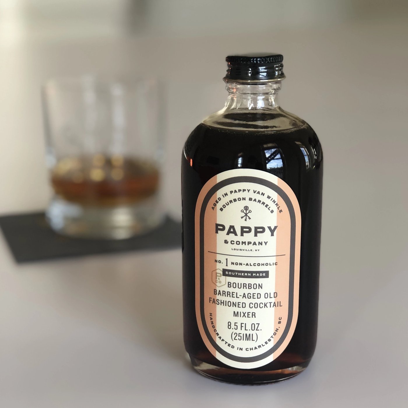 Bourbon Barrel-Aged Old Fashioned Cocktail Mixer 8.5 floz